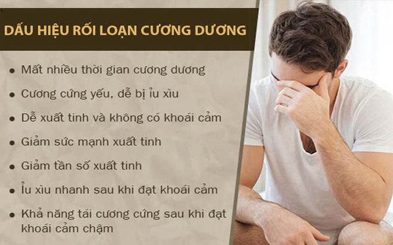 rối loạn cương dương sớm