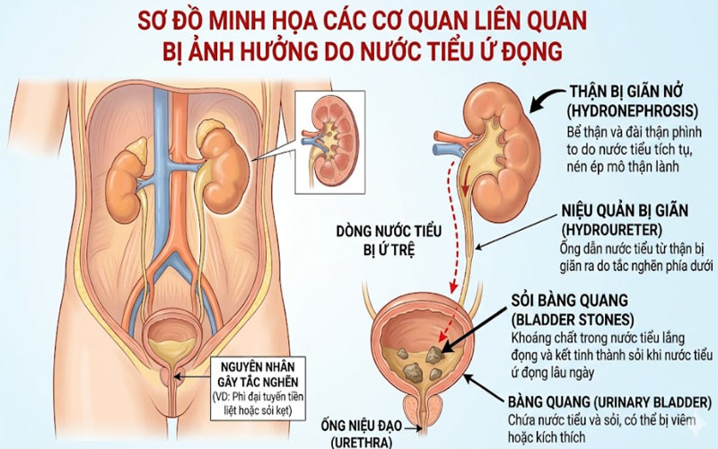Giải đáp thắc mắc phì đại tuyến tiền liệt có nguy hiểm không qua các biến chứng 