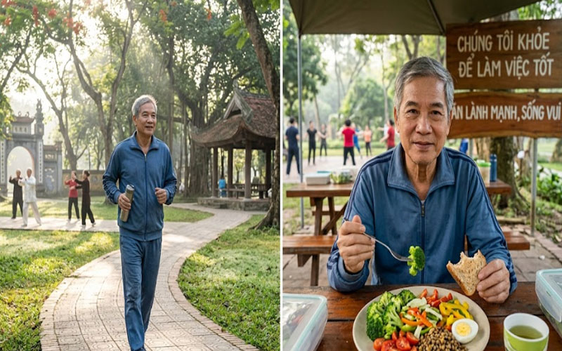 Chế độ dinh dưỡng và tập luyện khoa học hỗ trợ phì đại tuyến tiền liệt đạt hiệu quả cao