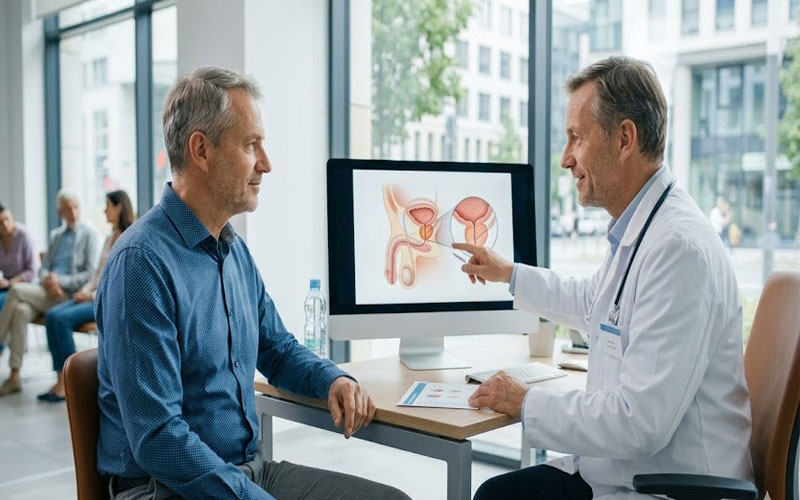 Khám định kỳ giúp phát hiện sớm và hạn chế biến chứng bệnh tuyến tiền liệt