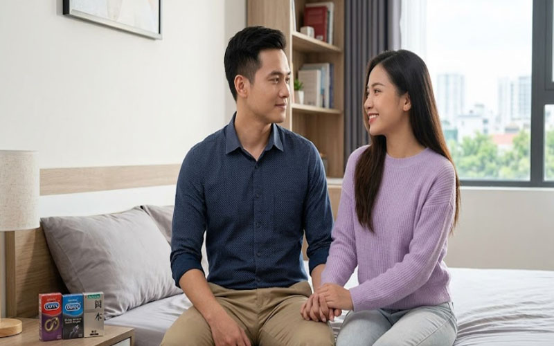 Sử dụng bao cao su kéo dài thời gian hiệu quả để cải thiện đời sống tình dục