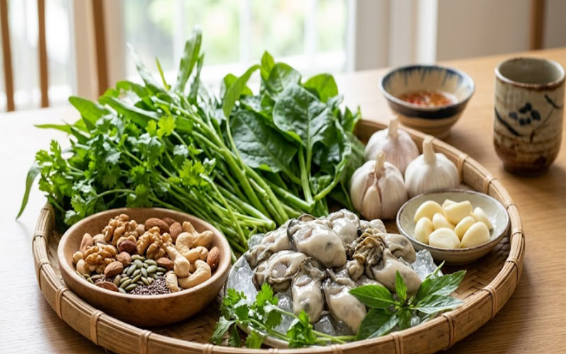 Thực phẩm giúp khắc phục yếu sinh lý tự nhiên 