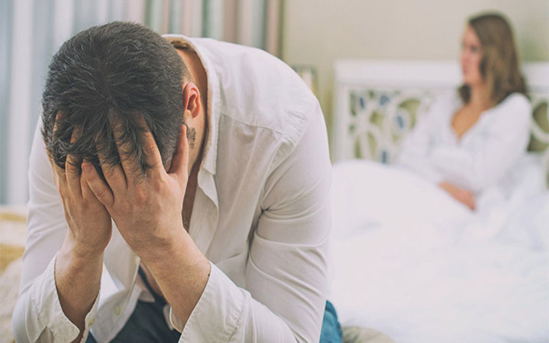 Xuất tinh sớm thứ phát thường liên quan đến stress và bệnh lý nam khoa