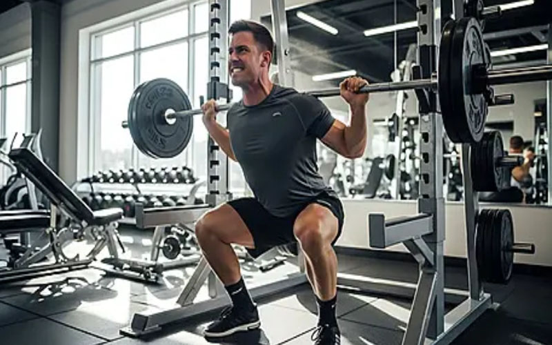 Tập thể dục cải thiện sinh lý bằng động tác Squat tăng Testosterone