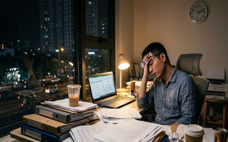 Áp lực công việc ảnh hưởng đời sống vợ chồng và sinh lý 